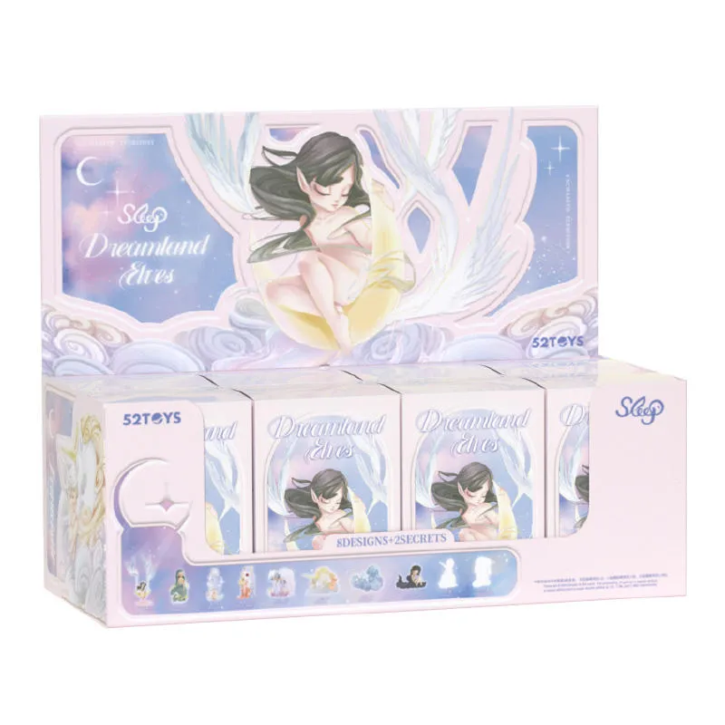52toys Sleep Dreamland Elf Series Blind Box Random Style