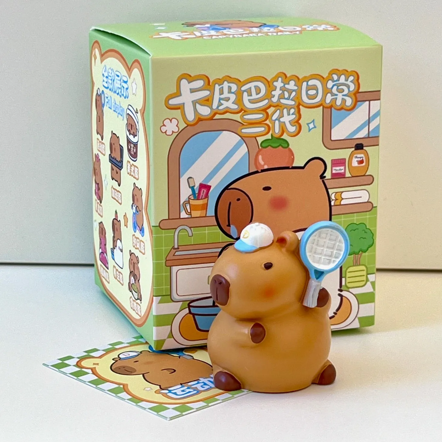 71022 CAPYBARA FAMILY FIGURINE BLIND BOX-8