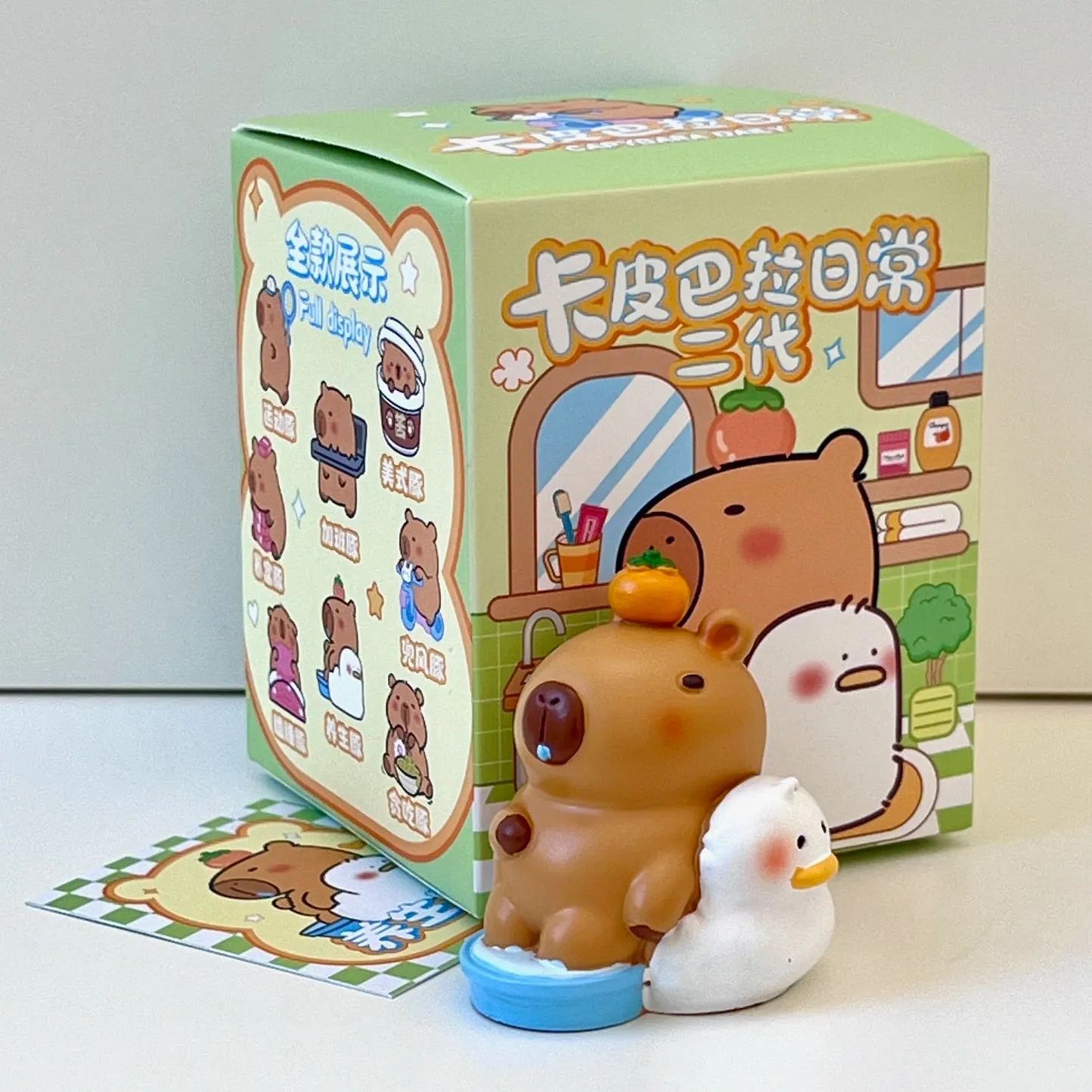 71022 CAPYBARA FAMILY FIGURINE BLIND BOX-8