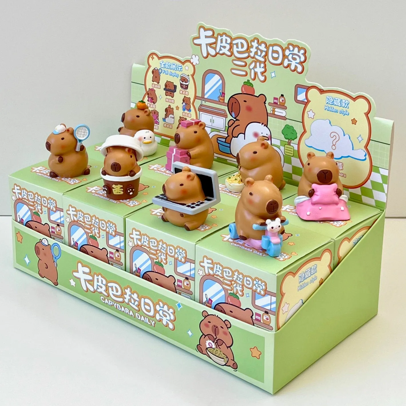 71022 CAPYBARA FAMILY FIGURINE BLIND BOX-8