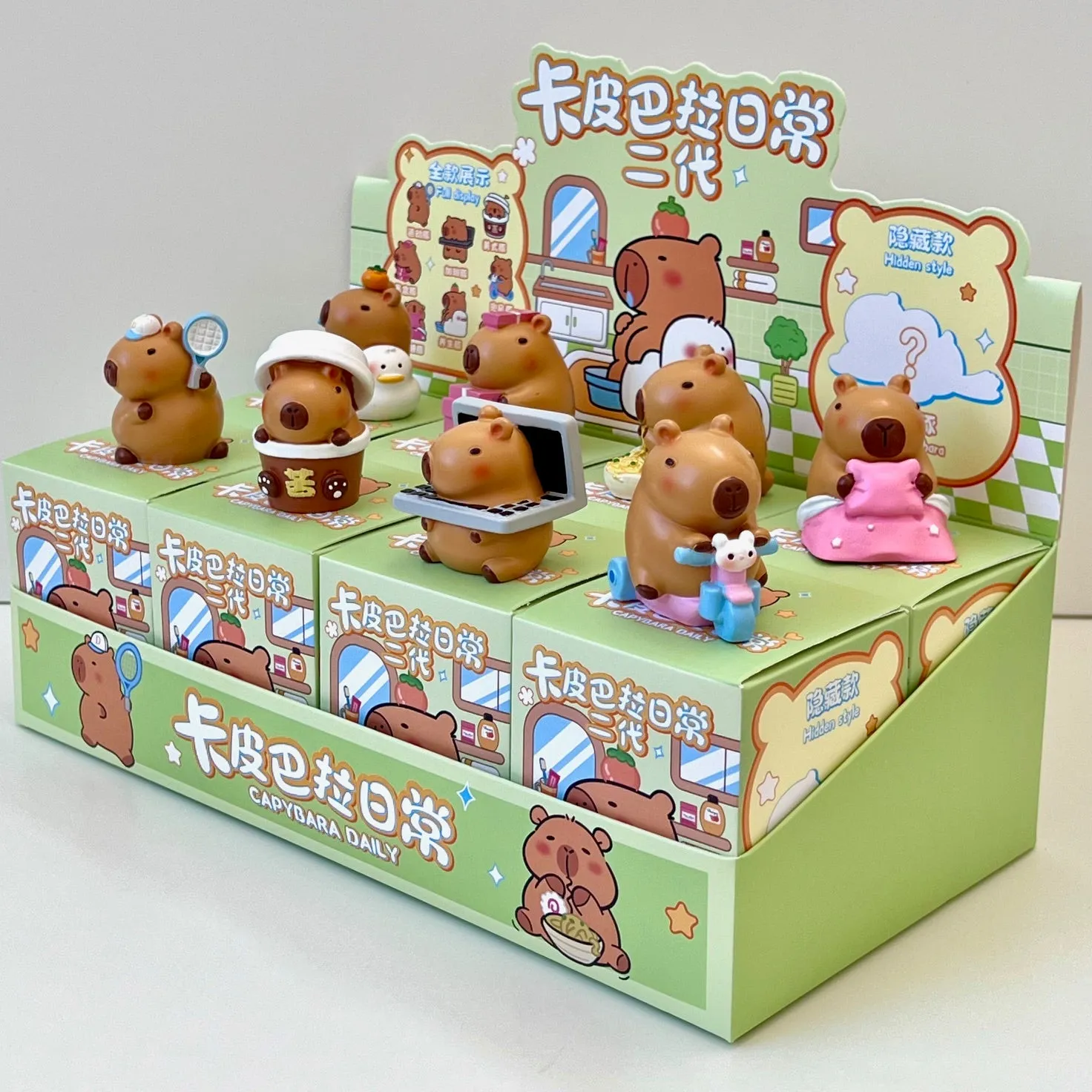71022 CAPYBARA FAMILY FIGURINE BLIND BOX-8