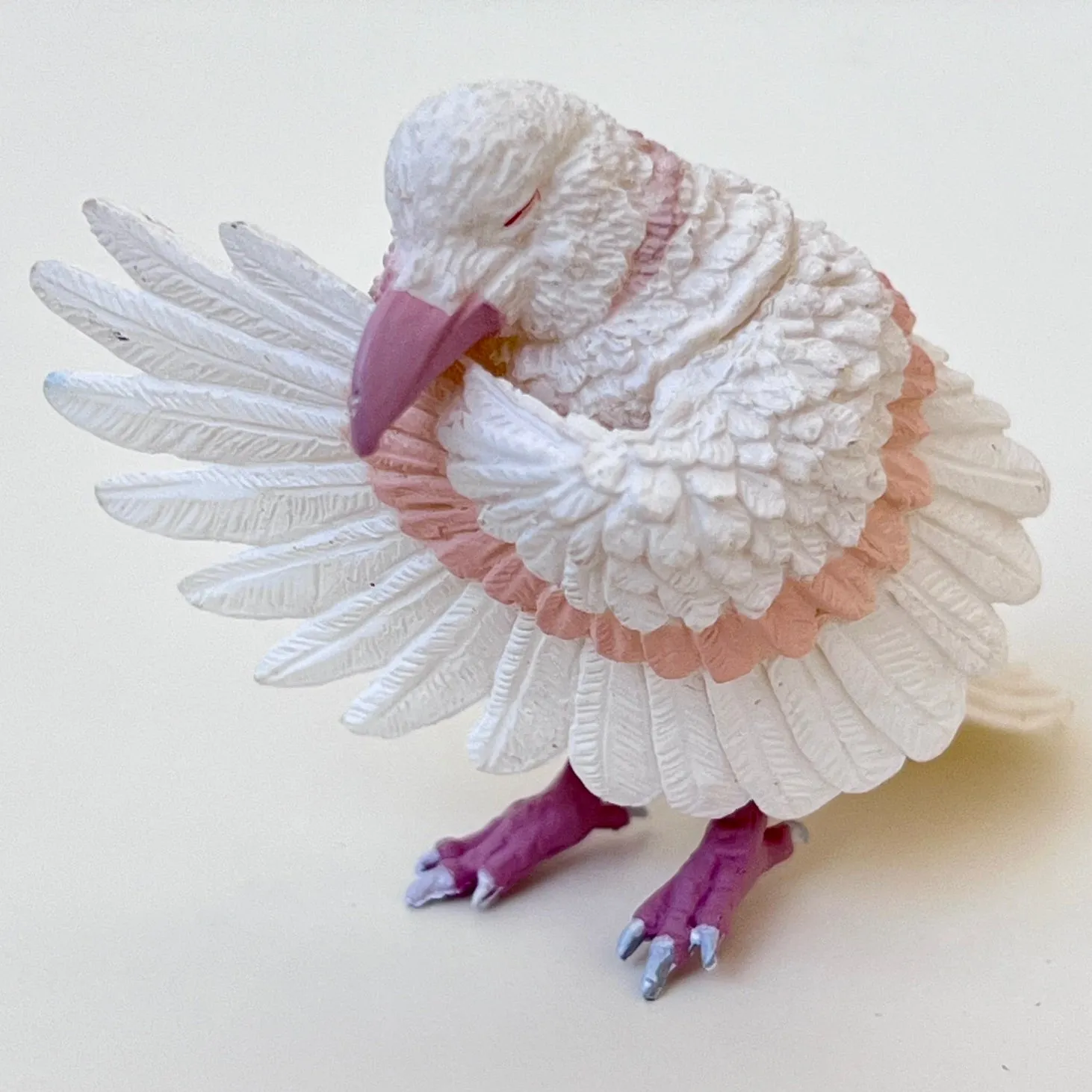 73054 White Bowing Birds Blind Box-10