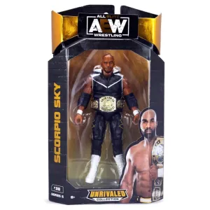 AEW Unrivaled Collection Figure Series 5 Scorpio Sky