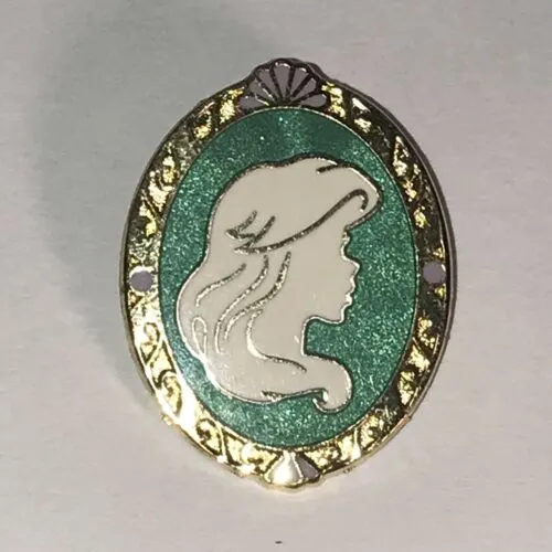 ARIEL Princess Cameo The Little Mermaid Mystery Collection Disney Pin 102157