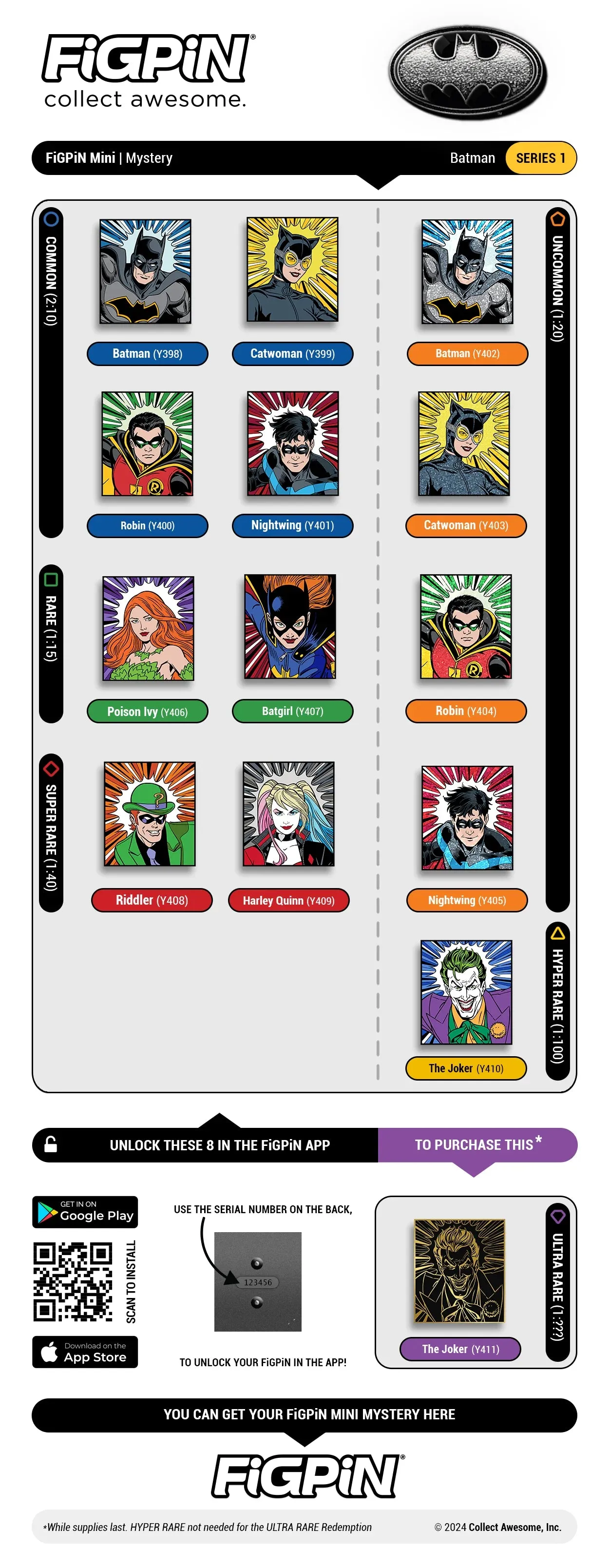 Batman Mystery Series 1 - CASE