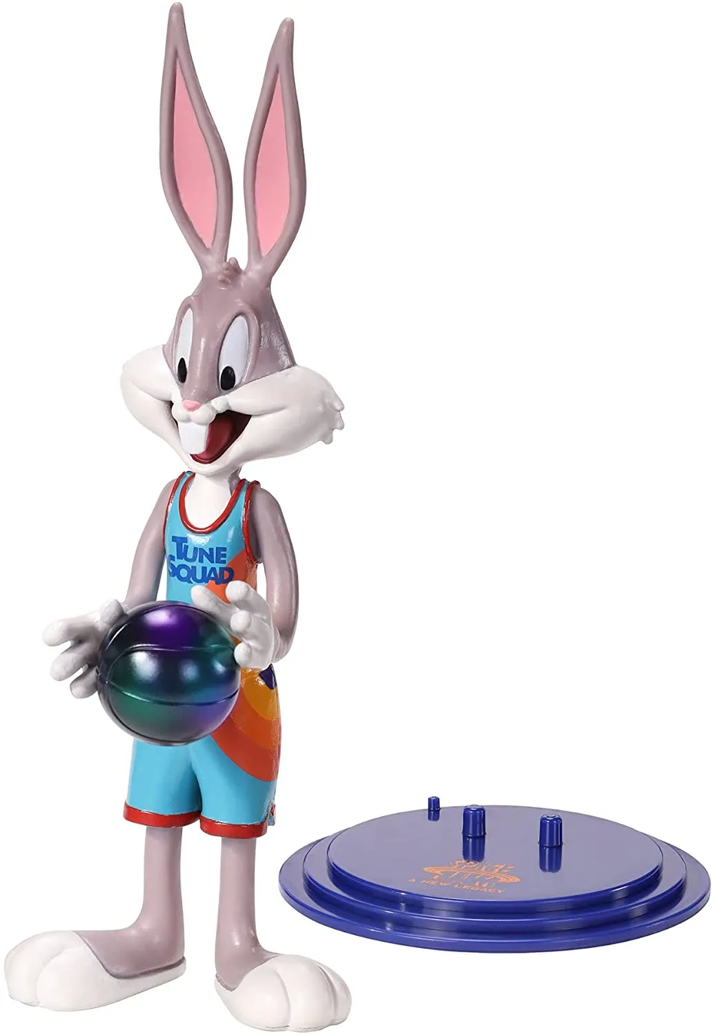 BendyFigs Space Jam A New Legacy 7 Inch Figure - Bugs Bunny