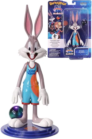 BendyFigs Space Jam A New Legacy 7 Inch Figure - Bugs Bunny