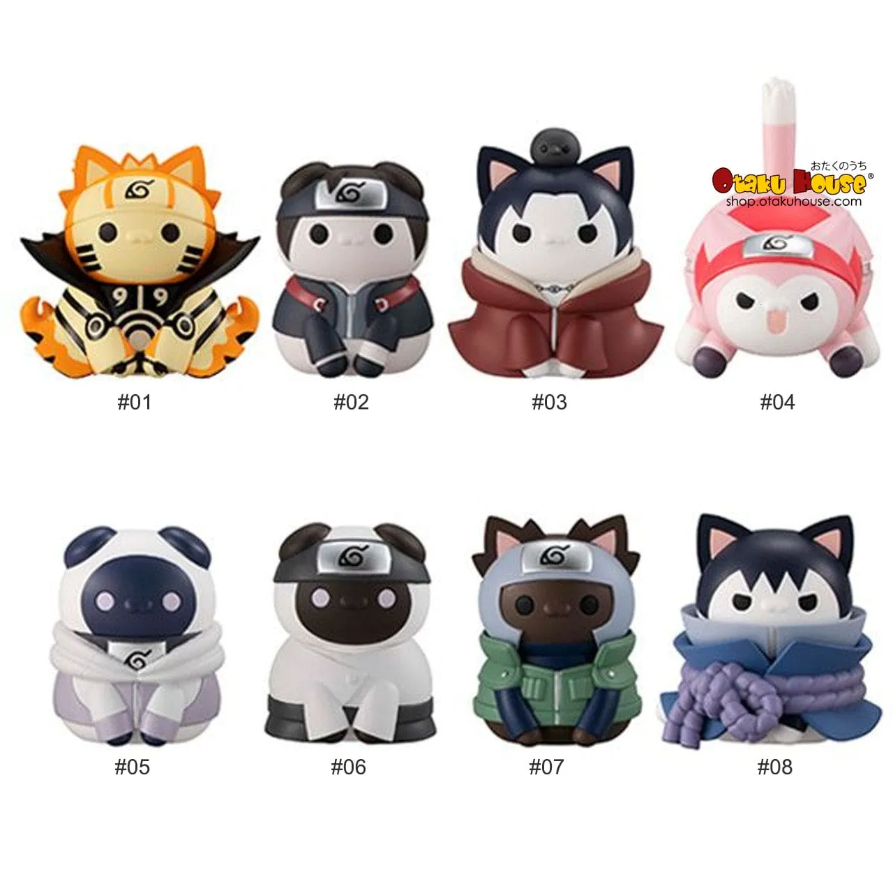 [BLIND BOX] Nyaruto! Naruto Shippuden - 4th Shinobi War Ver. Mini Figure