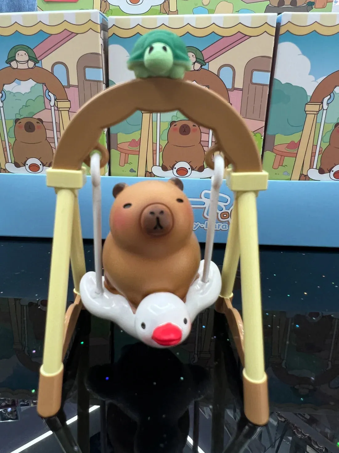 Capybara in a Swing Figurine Blind Box