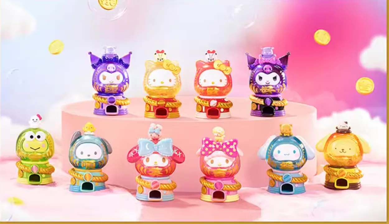 Cartoon Damo Gashapon Machine Lucky Blind Box