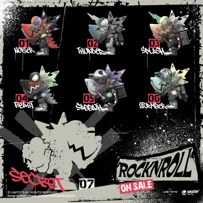 Chamelon Lizard Series 8 Figure Blind Box