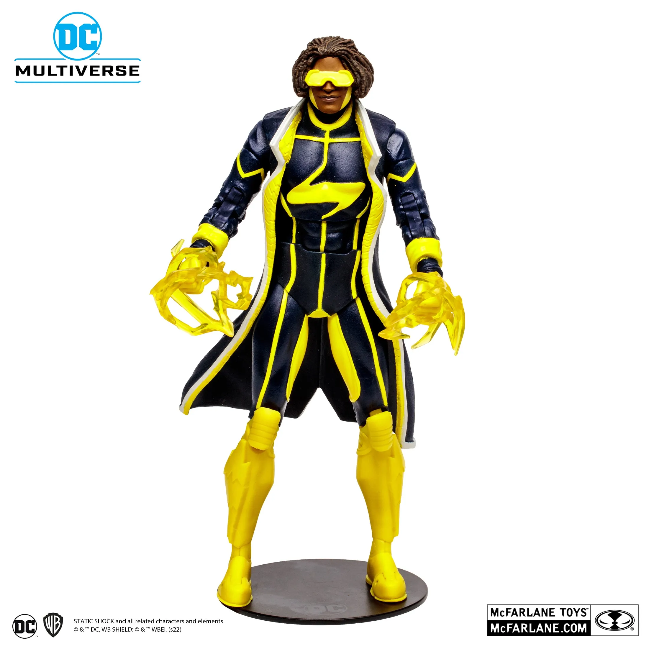 DC Multiverse Static Shock New 52 7" Inch Scale Action Figure - McFarlane Toys *SALE!*