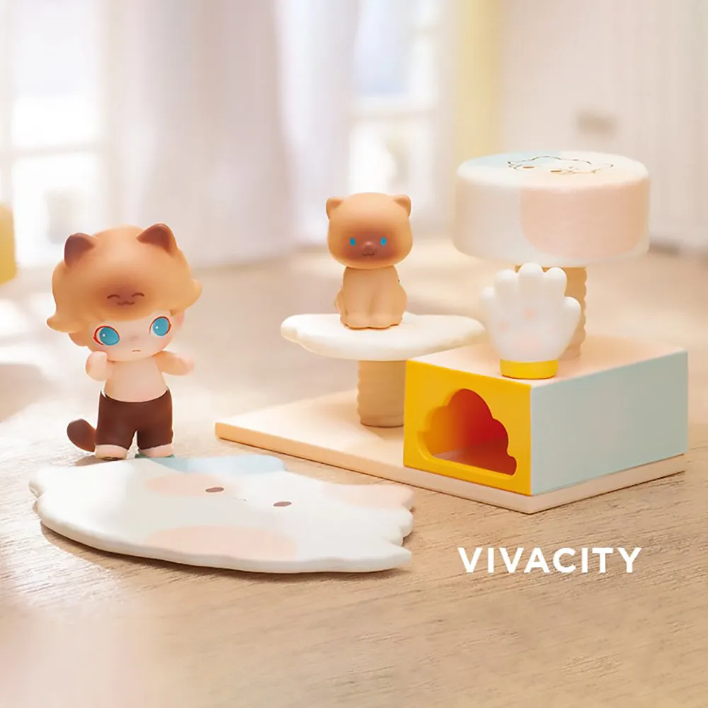 Dimoo Cat Paradise Prop Blind Box Series by POP MART