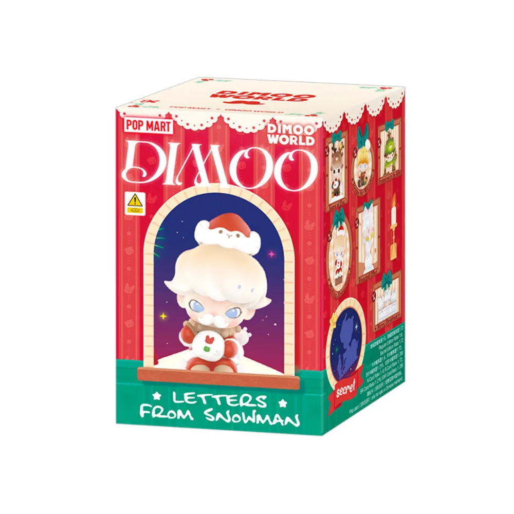 Dimoo Letters From Snowman Series Figures Blind Box by POP MART