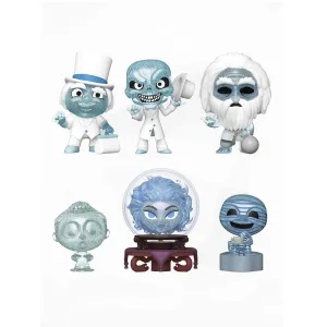 Disney The Haunted Mansion Mystery Minis Glitter Vinyl Figures (Complete Set of 6)