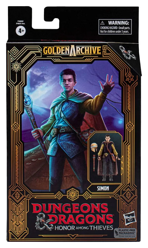 Dungeons & Dragons: Honor Among Thieves Golden Archive Action Figure Simon 15 Cm