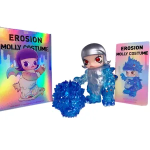 Erosion Molly Costume Series, ICE VINCENT MOLLY, 4" Tall, Molly x Instinctoy, 2021 by Popmart