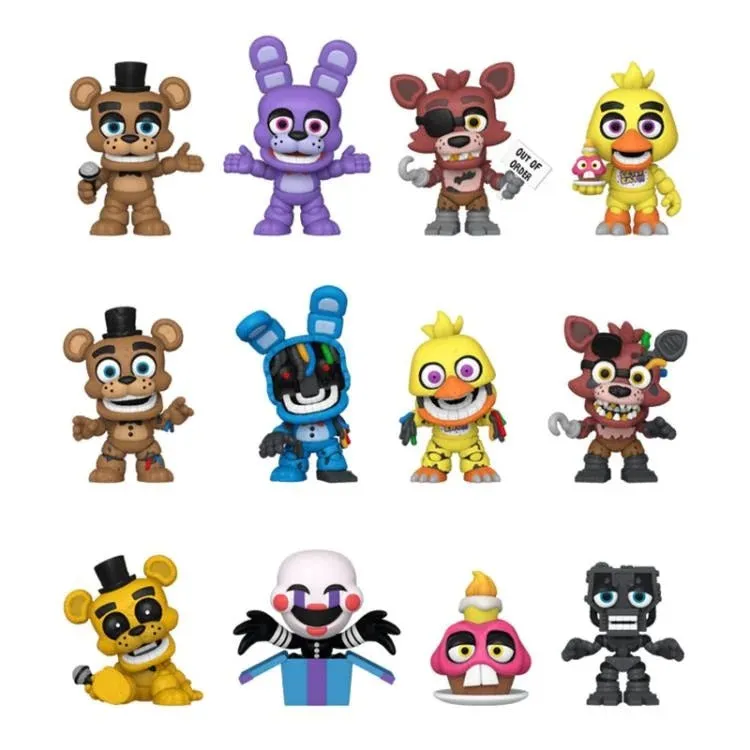Five Nights at Freddy's 10th Year Anniversary Mystery Minis: [1 Blind Box]