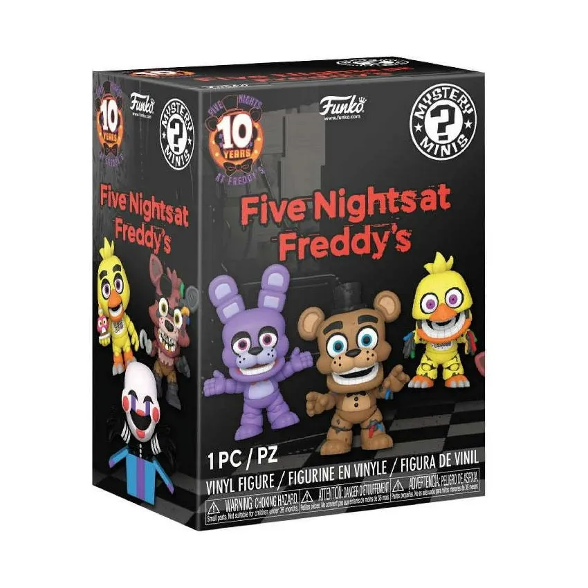 Five Nights at Freddy's 10th Year Anniversary Mystery Minis: [1 Blind Box]