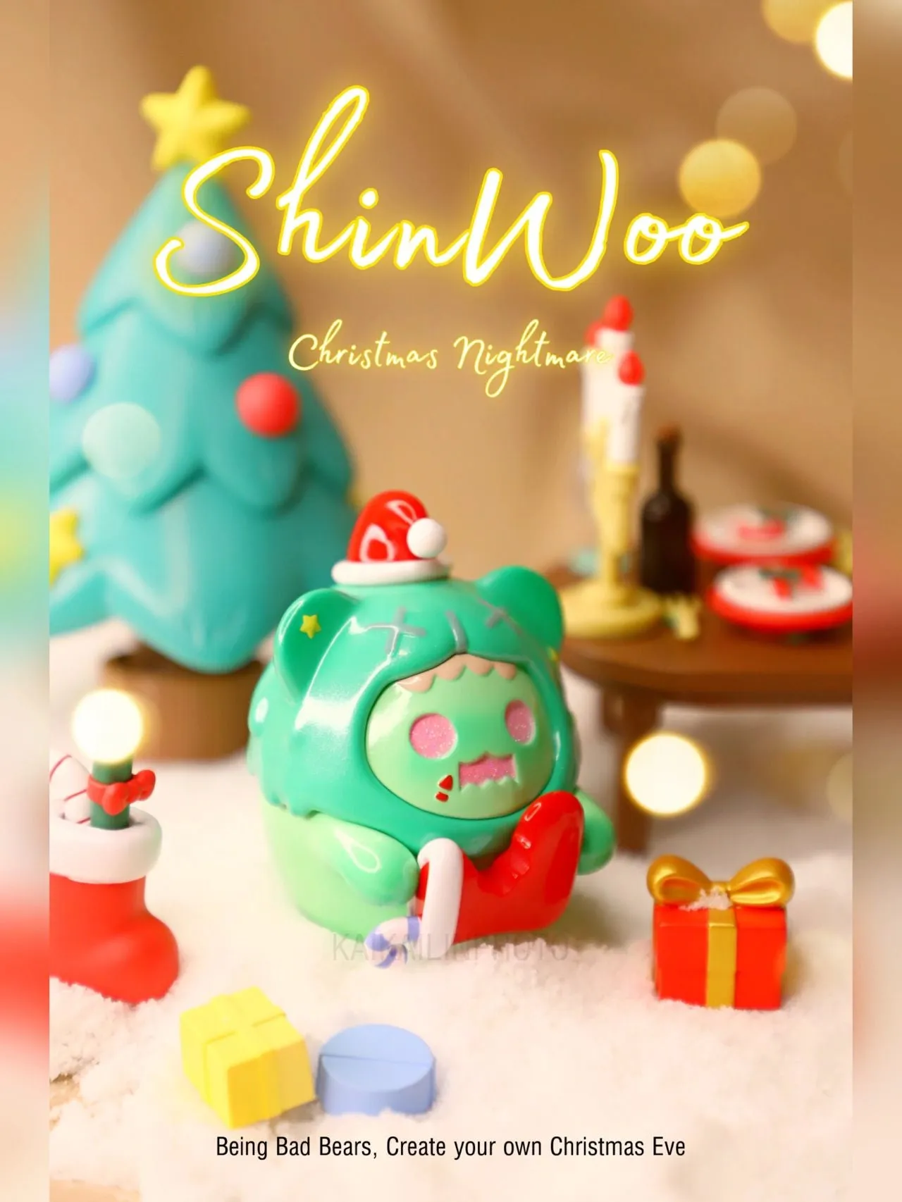 F.UN Shinwoo Vol.4 Christmas Nightmare Night Blind Box Doll for ages 15 