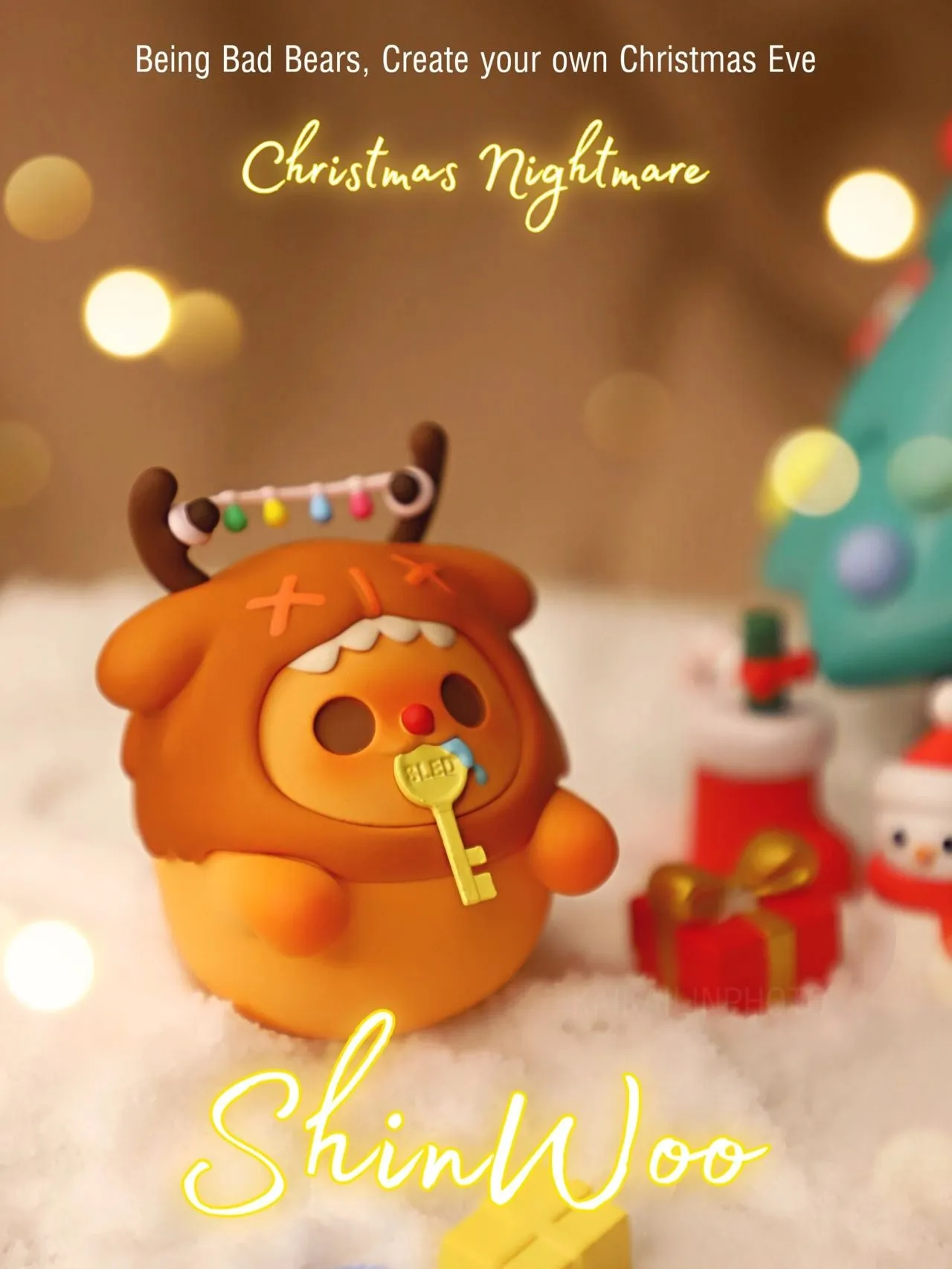 F.UN Shinwoo Vol.4 Christmas Nightmare Night Blind Box Doll for ages 15 