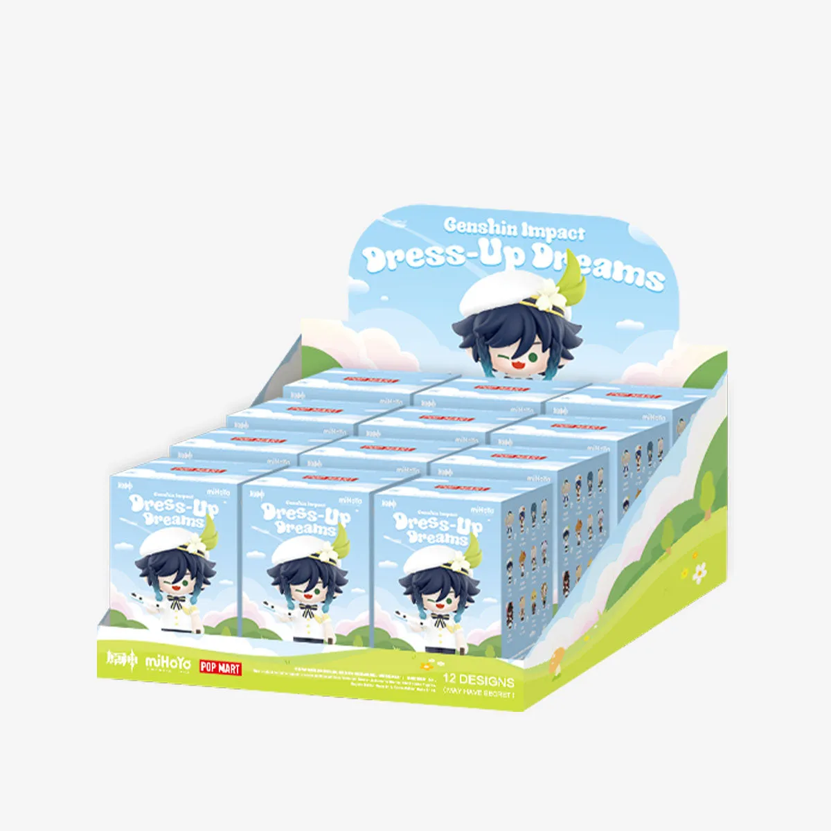 Genshin Impact Dress-Up Dreams  Themed Chibi Series Figures by POP MART