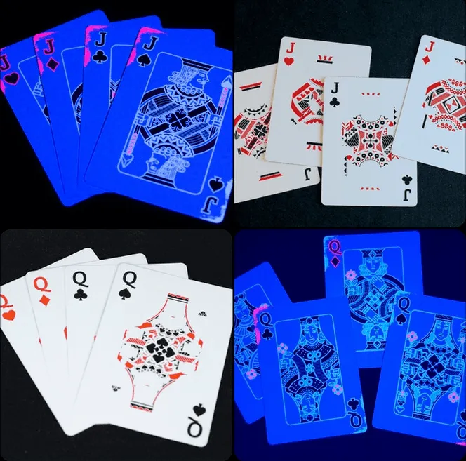 Glow Playing Cards by Chris Cards