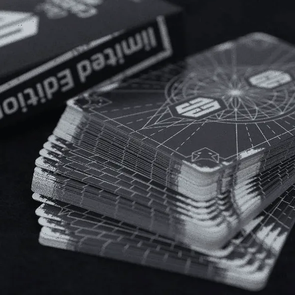 Glow Playing Cards by Chris Cards