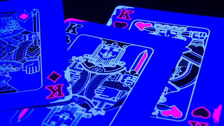 Glow Playing Cards by Chris Cards