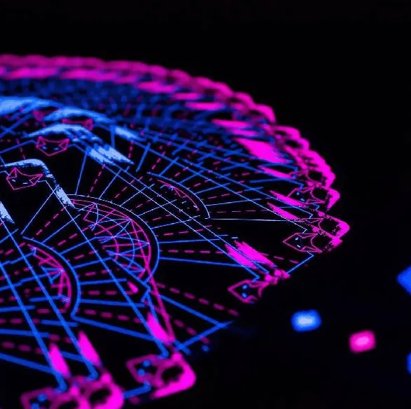 Glow Playing Cards by Chris Cards