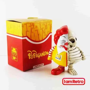 Half X-Ray MC Supersized 3-inch Mini FIgure - by Ron English Popaganda Mindstyle
