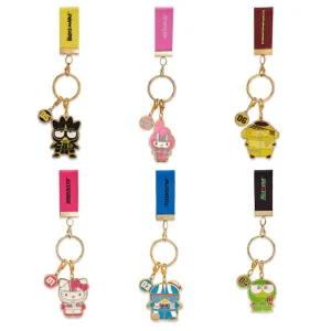 Kidrobot Hello Kitty and Friends Tokyo Speed Enamel Keychain Series: (1 Blind Box)