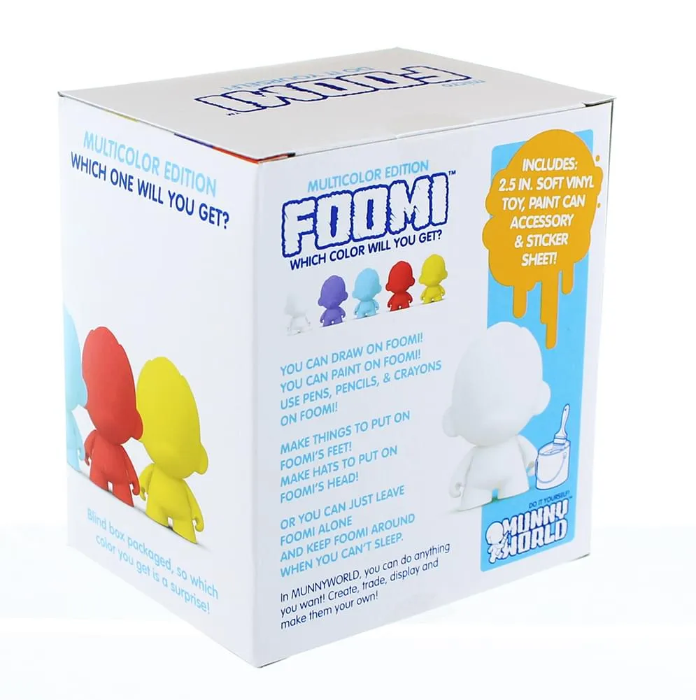Kidrobot Micro Munnyworld Blind Bagged Foomi Figure