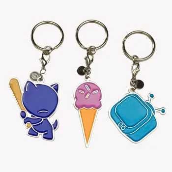 Kidrobot Munny World Enamel Keychains: (1 Blind Pack)