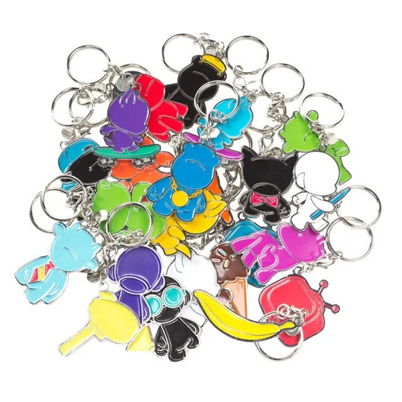 Kidrobot Munny World Enamel Keychains: (1 Blind Pack)