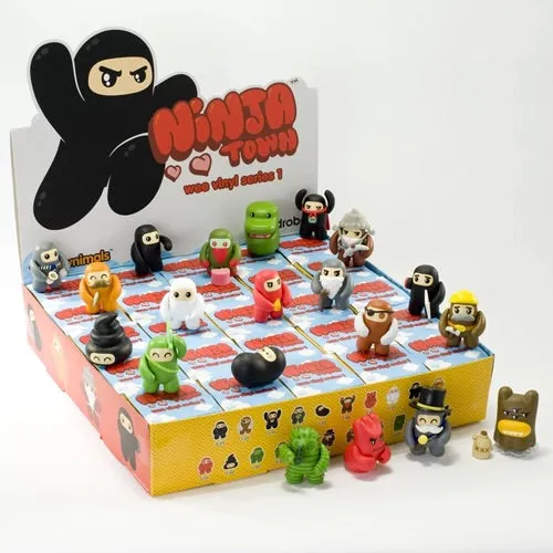 Kidrobot x Shawnimals Ninja Town Wee Vinyl Series 1: (1 Blind Box)