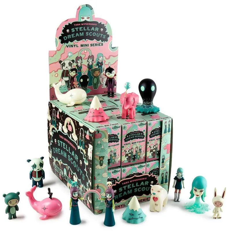 Kidrobot x Tara McPherson Stellar Dream Scouts Vinyl Mini Figure: (1 Blind Box)
