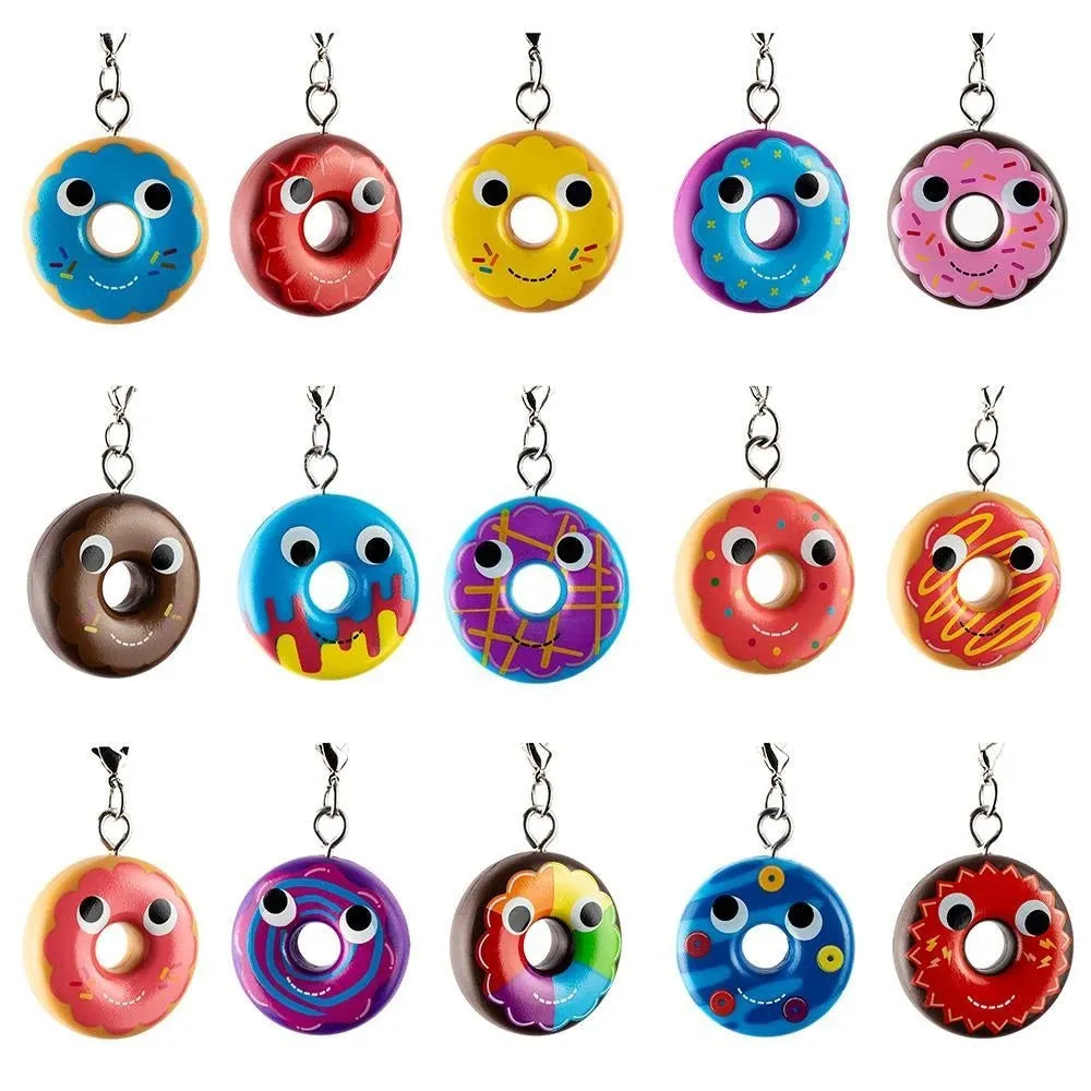 Kidrobot Yummy World Attack of the Donuts Vinyl Keychain Series: (1 Blind Box)