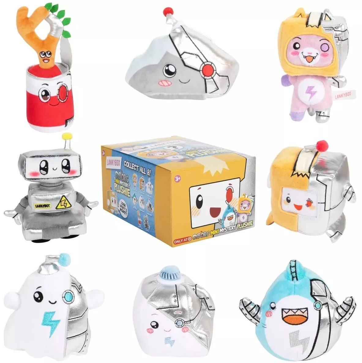LankyBox: 6" Cyborg Mystery Plush - (Blind Box)