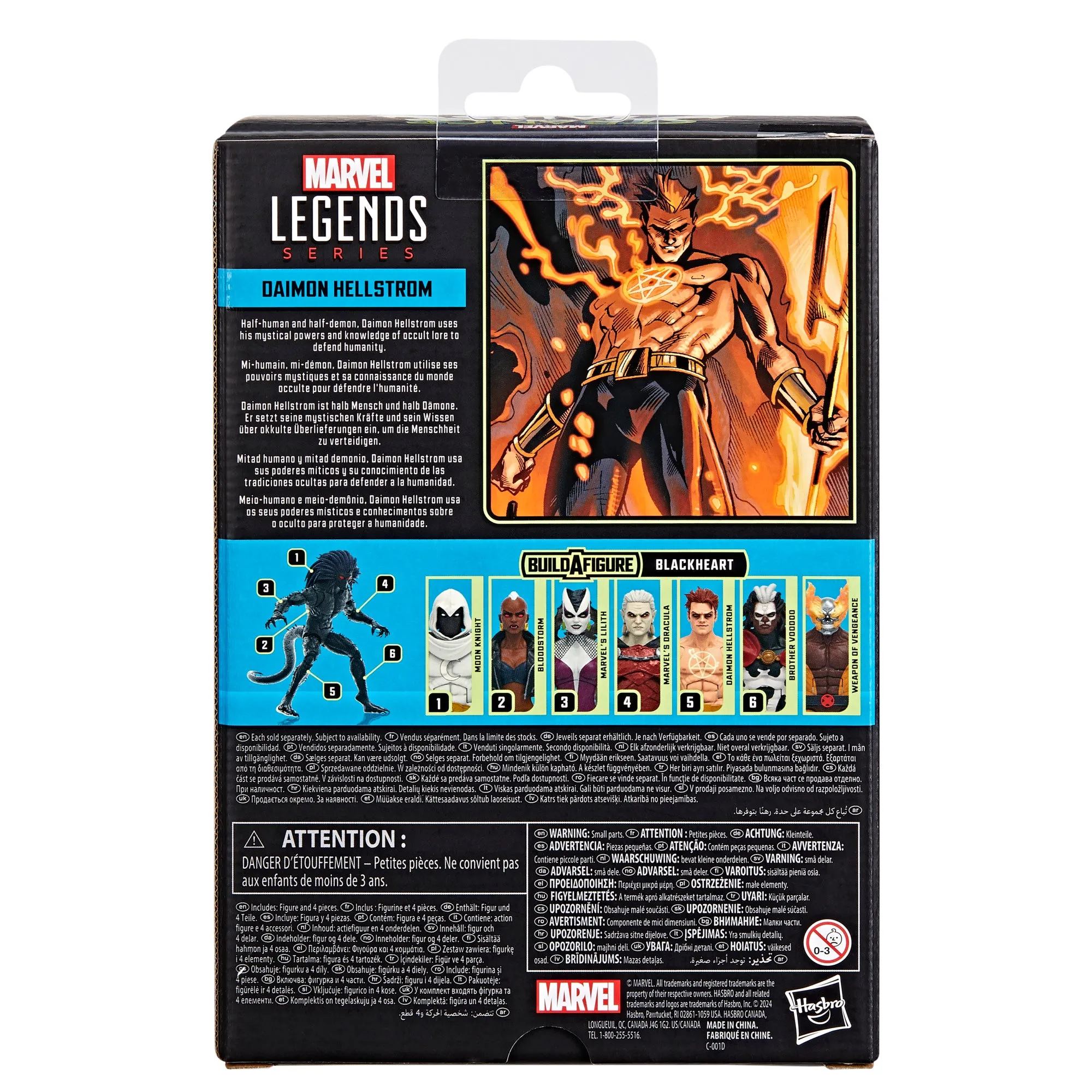 Marvel Legends - Daimon Hellstrom (Blackheart BAF)