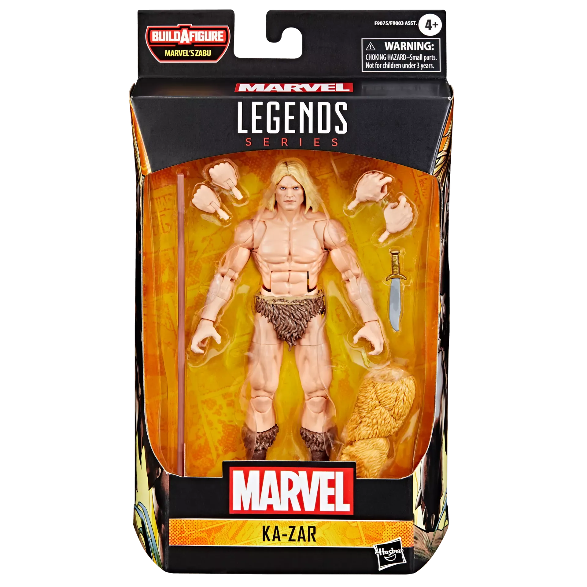 Marvel Legends Ka-Zar (Zabu BAF) 6" Inch Action Figure - Hasbro
