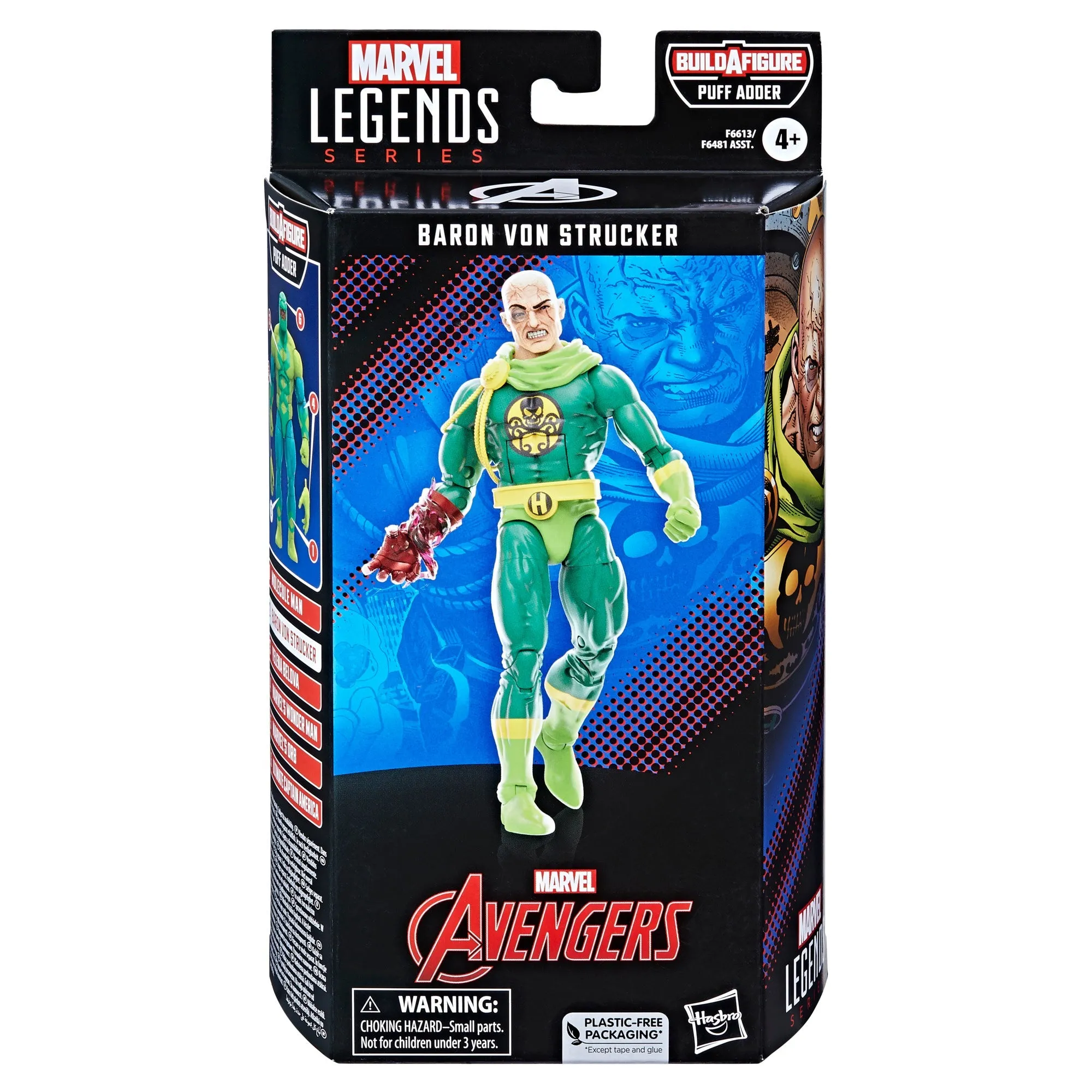 Marvel Legends Series: Baron Von Strucker Figure