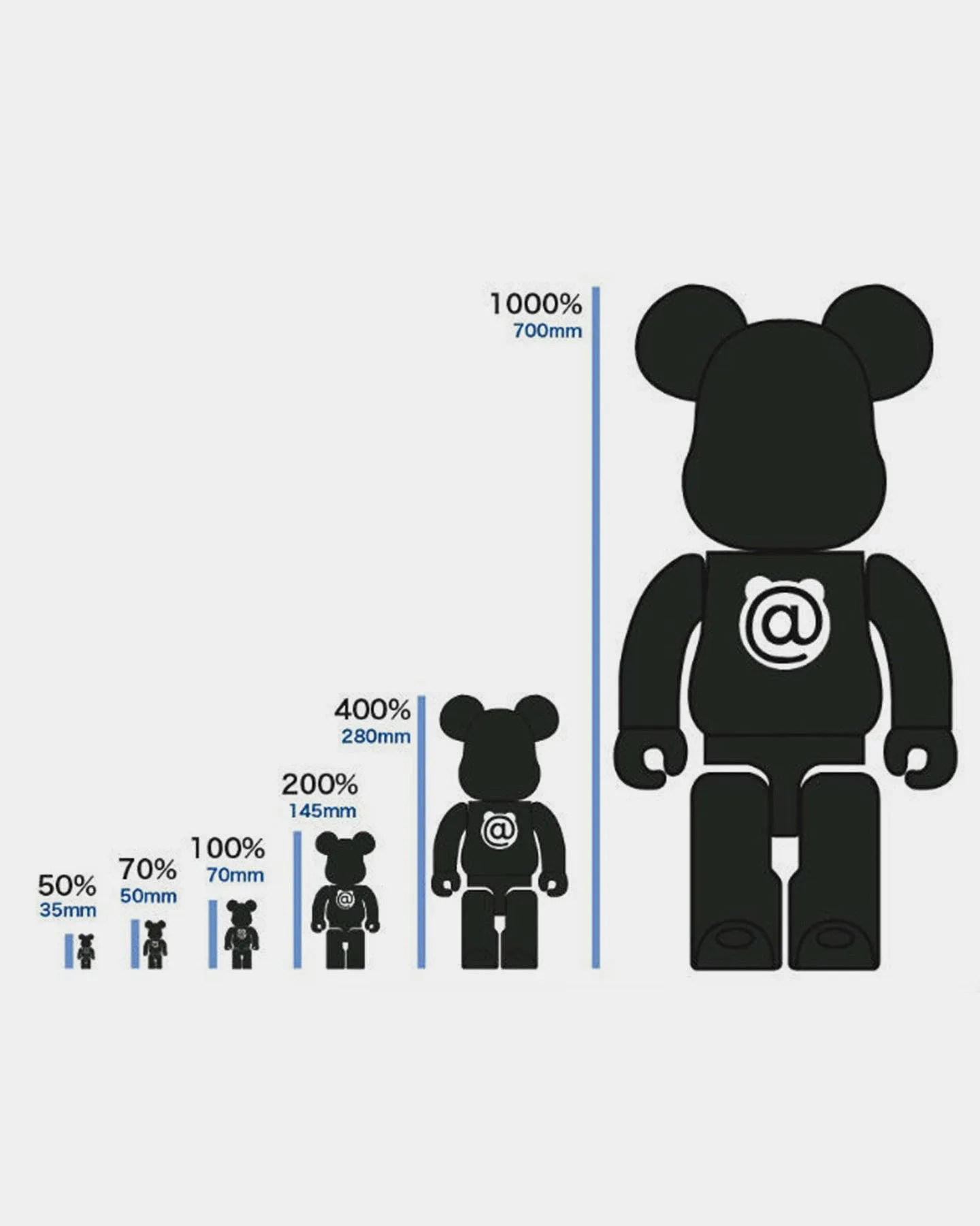 Medicom Toy Be@rbrick Blind Box Series 44 Figure Multi-coloured