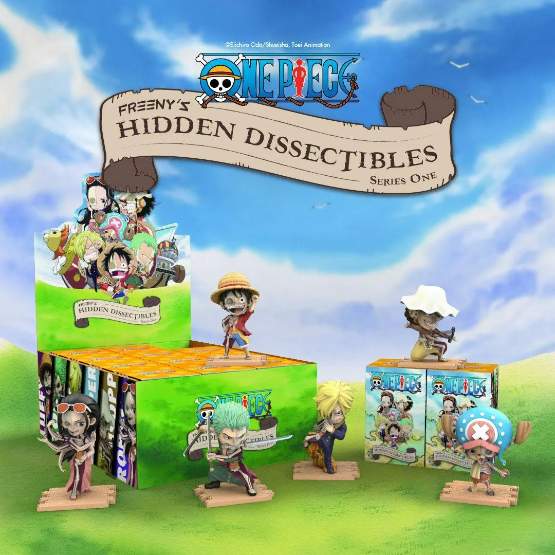 Mighty Jaxx One Piece Freeny's Hidden Dissectibles Series 1 Blind Box