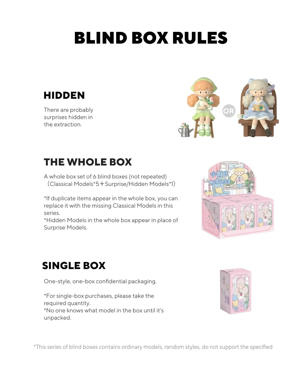 Molinta Minor Holiday Series Blind Box