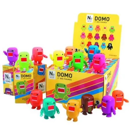 Neon Domo Qee Figures: (1 Blind Box)