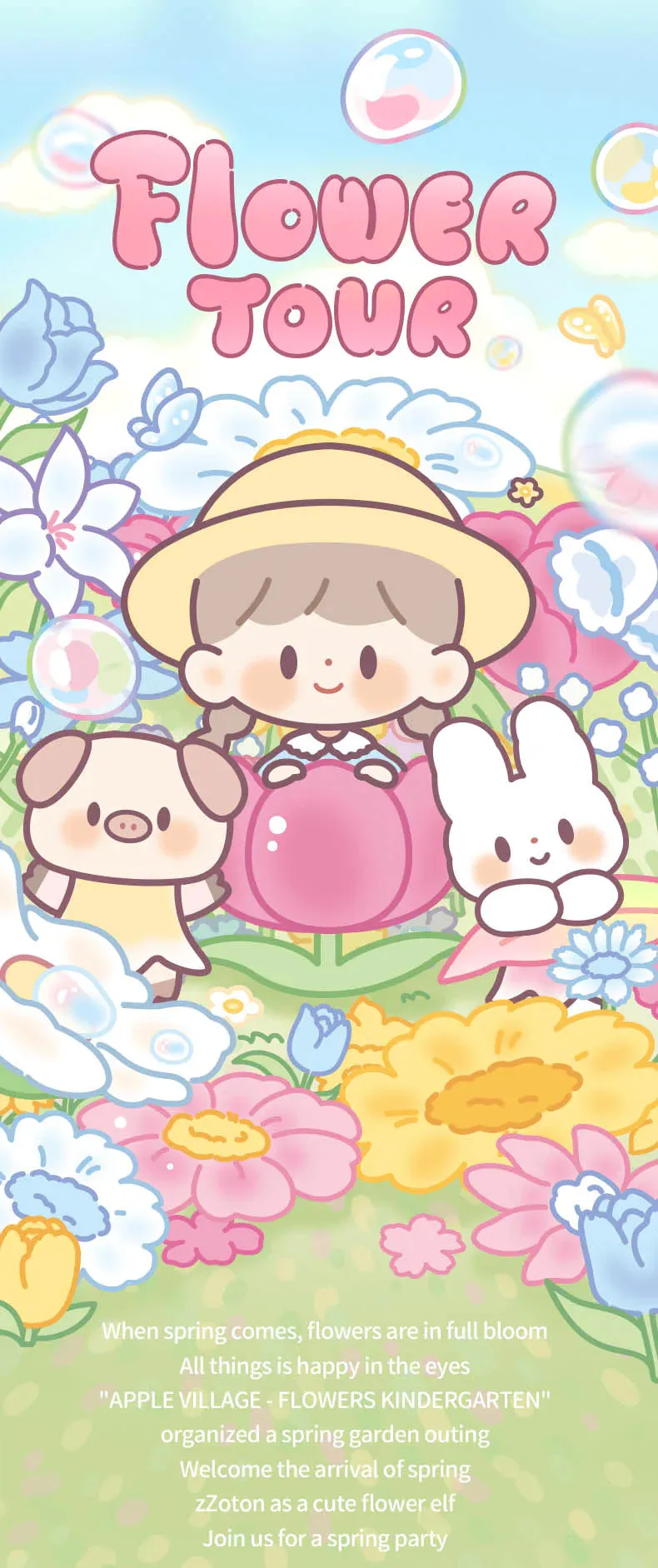 【New-F.UN】zZoton Garden Spring Tour Series Blind Box For Age 15 