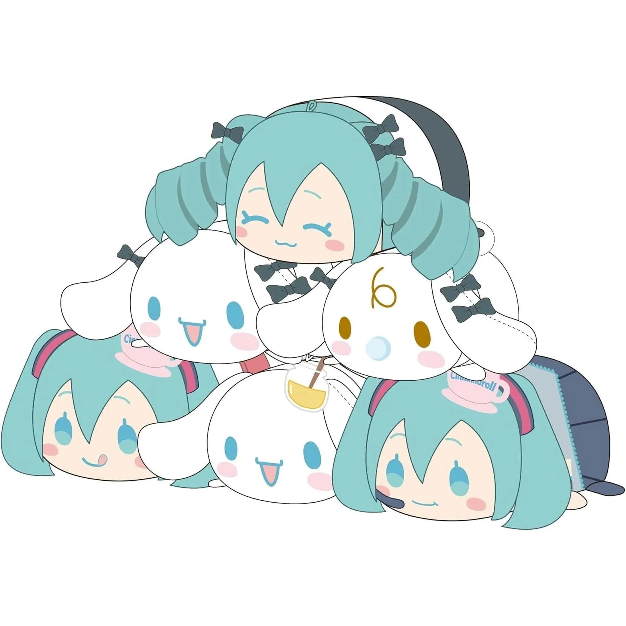 [NEW] Potekoro Mascot - Hatsune Miku x Cinnamoroll (Box of 6)