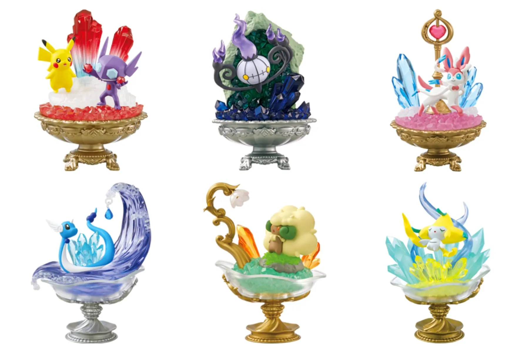 [NEW] Re-Ment - Pokemon Gem Stone Collection 2 (Box of 6)