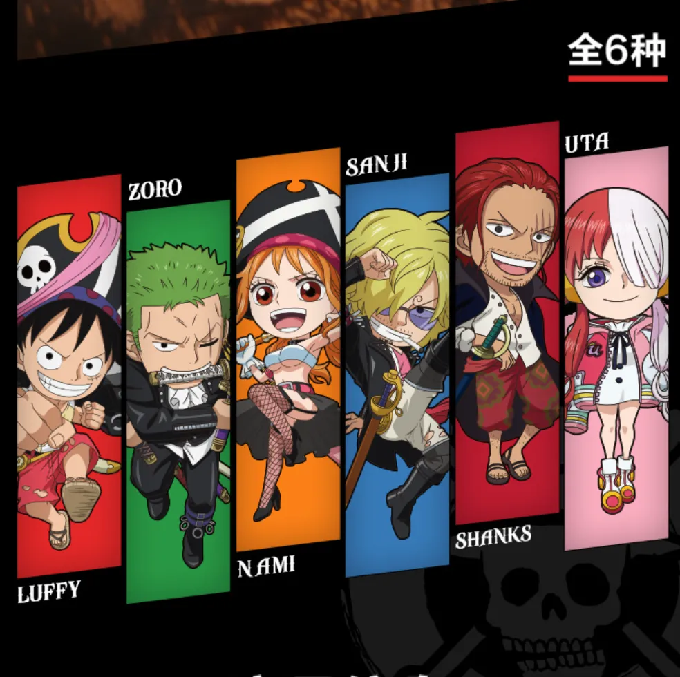 One Pieces Keychain Blind Box, Mystery Gift, Anime Lover